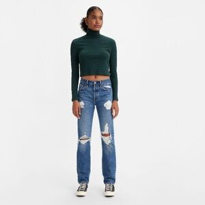 Levi’s 501 Original Fit Women’s Jeans in color Trusty Plan 30x30